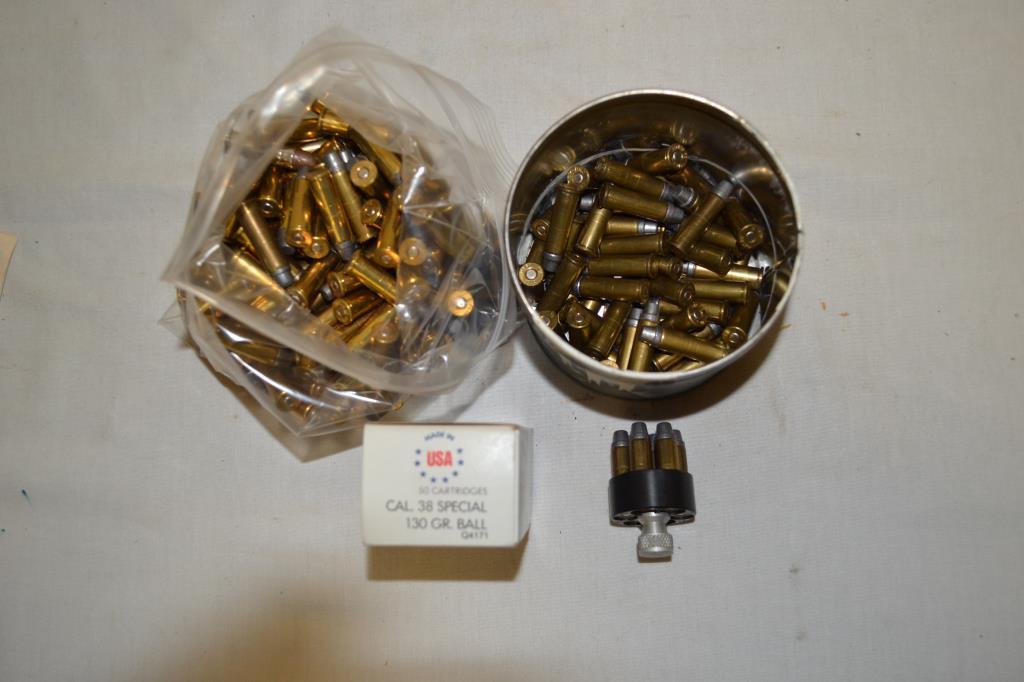 Ammo. 38 Special. 130 & 158 Gr. Approx. 250 Rounds