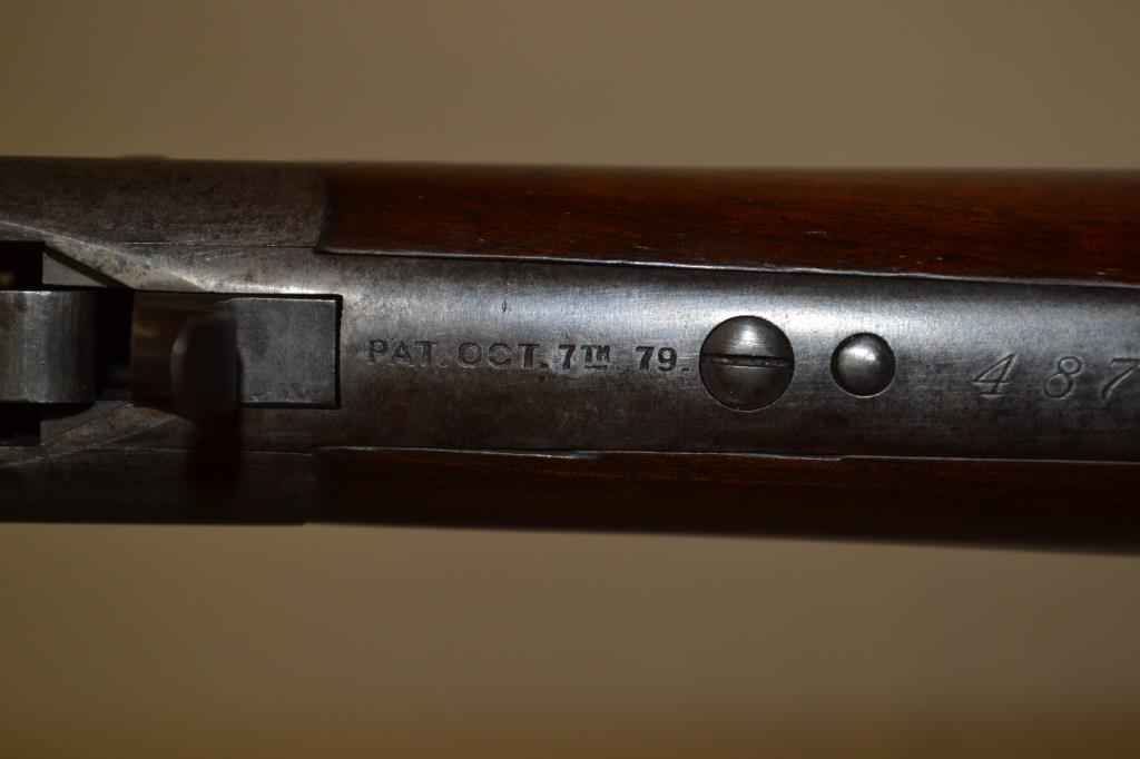 Gun. Winchester Model 1885 Low Wall 22 L cal Rifle