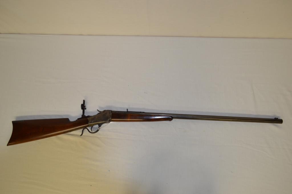 Gun. Winchester Mod 1885 Low Wall 32 wcf cal Rifle