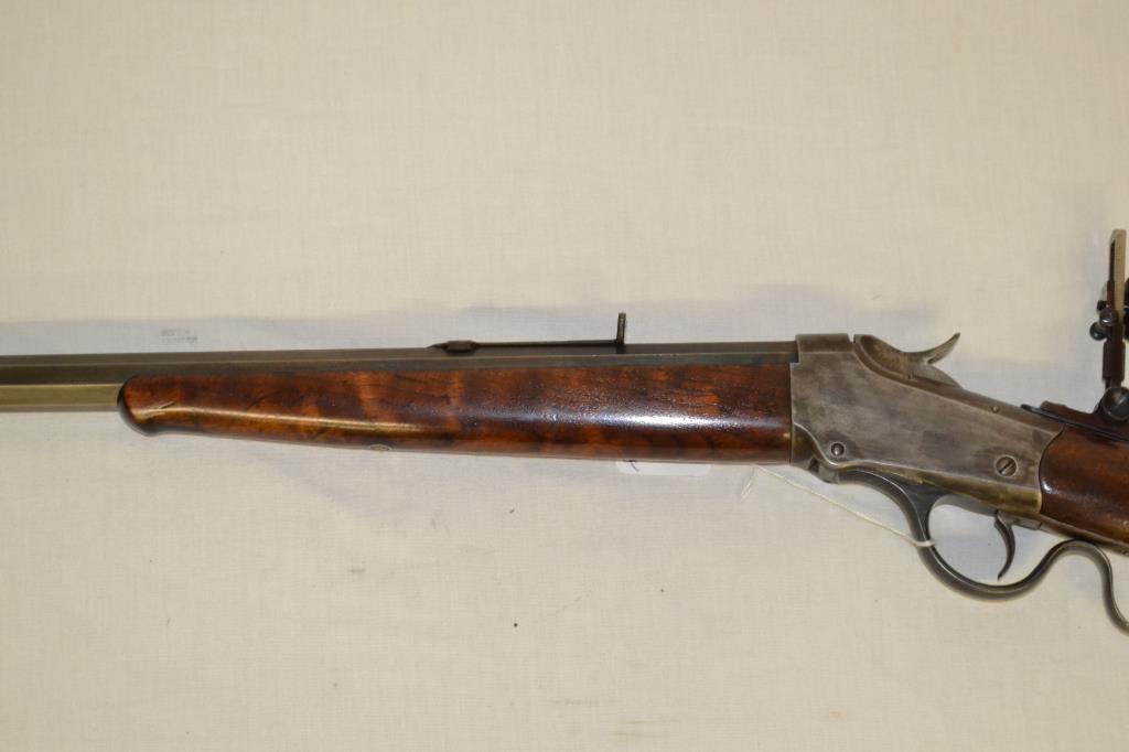 Gun. Winchester Mod 1885 Low Wall 32 wcf cal Rifle