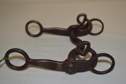 2 Horse Bits. 1 US Bridle Co