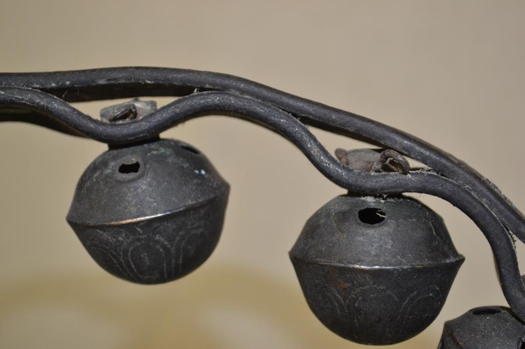 Sleigh Bells. Antique Graduated 34 Bells, #7-#3