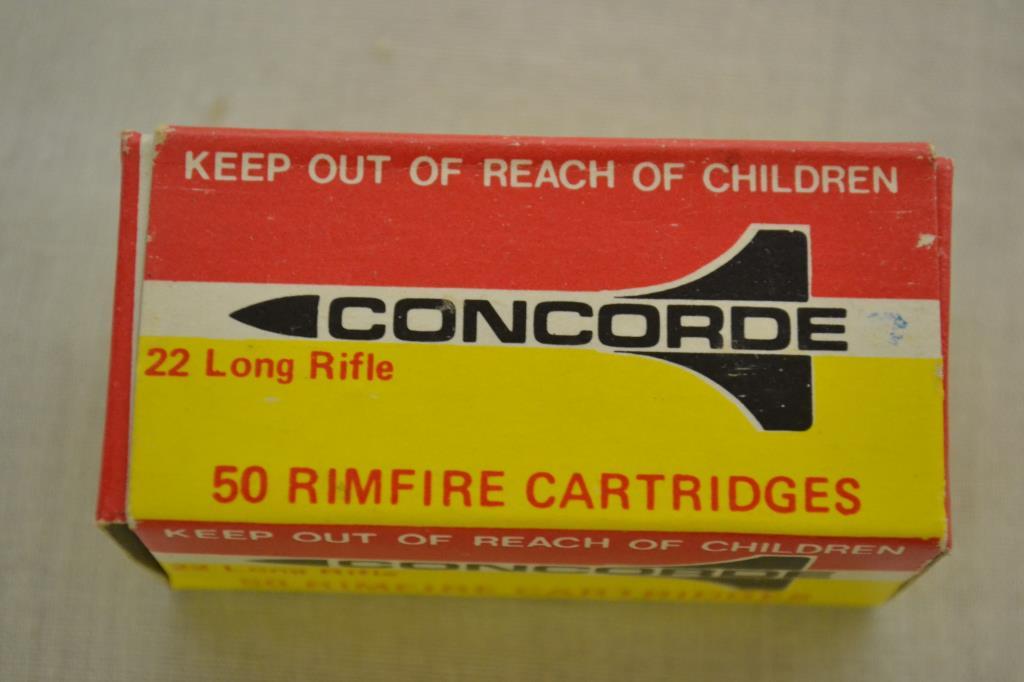 Ammo. Concorde 22 lr. 500 Rds.