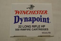 Ammo. Winchester Dynapoint 22 lr. 500 Rds