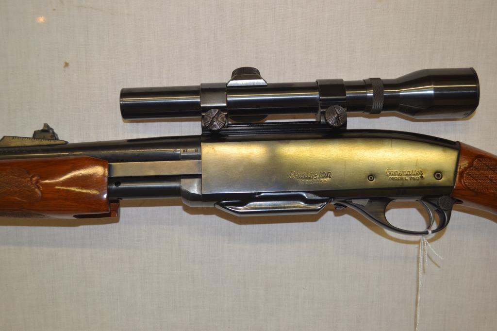 Gun. Remington Model 760 30 06 cal Rifle