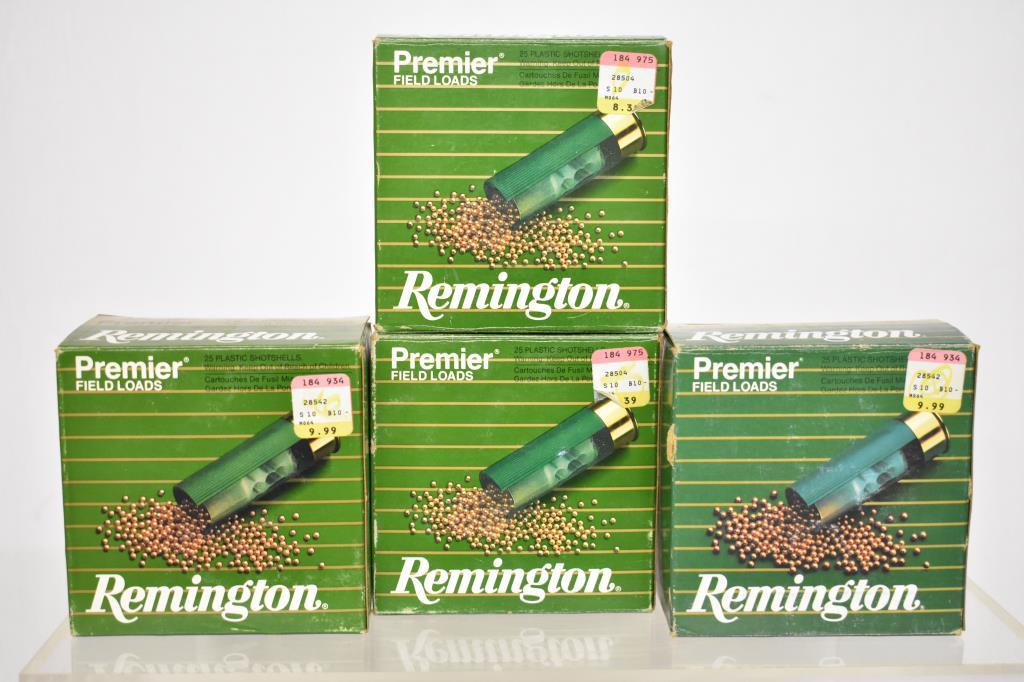 Ammo. Remington 12 Gauge, 96 Rounds