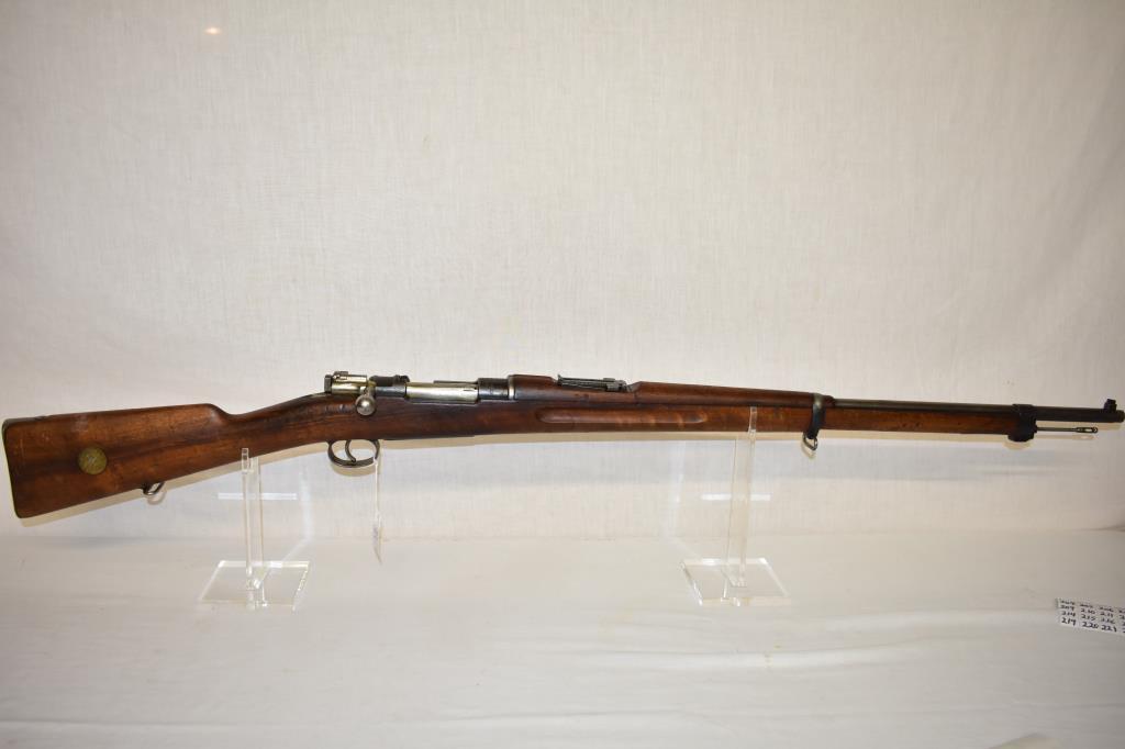 Gun. Swedish Model 1896 6.5x55 cal. Rifle