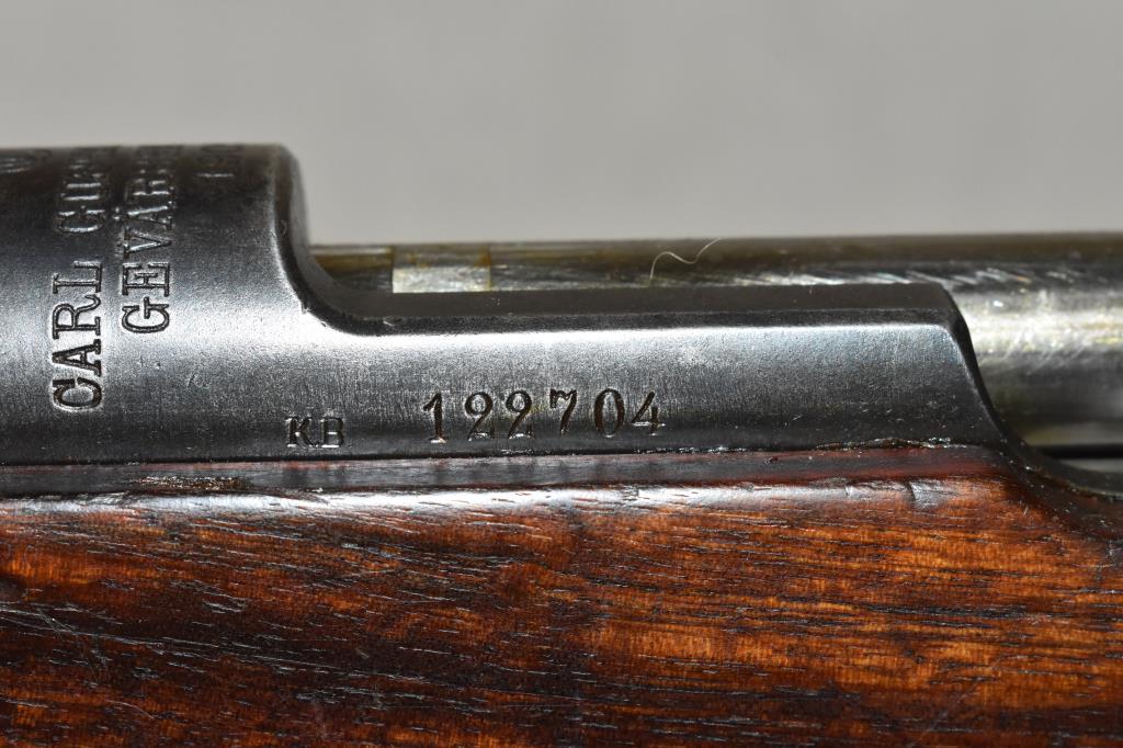 Gun. Swedish Model 1896 6.5x55 cal. Rifle