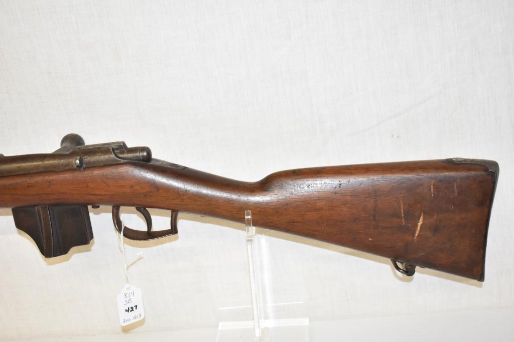 Gun. Dutch Beaumont Vittali 1875 11mm cal Rifle