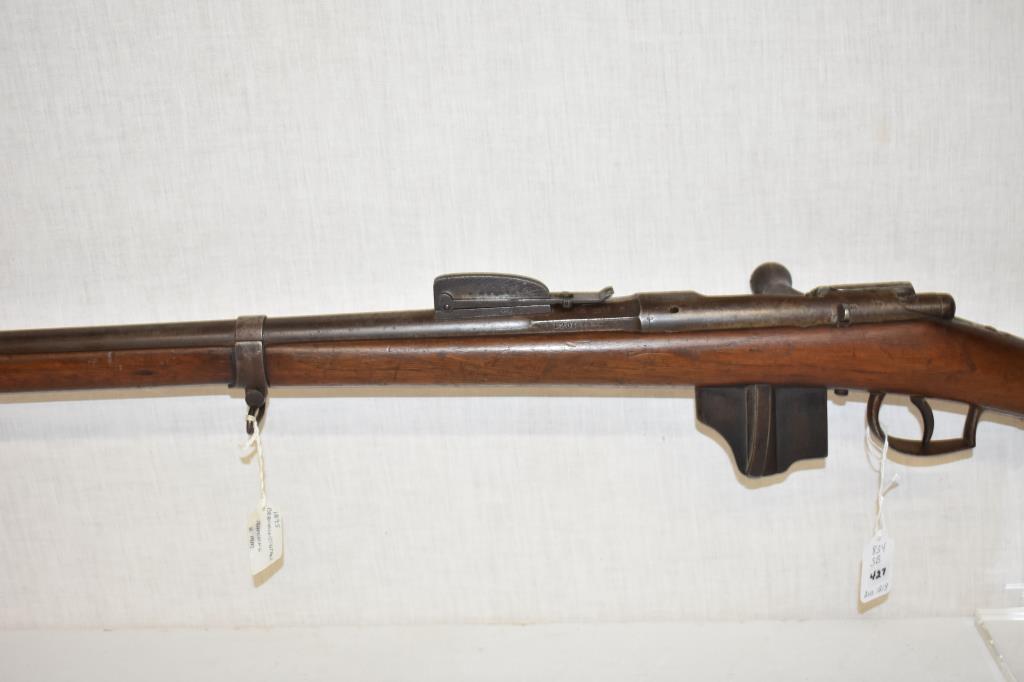 Gun. Dutch Beaumont Vittali 1875 11mm cal Rifle