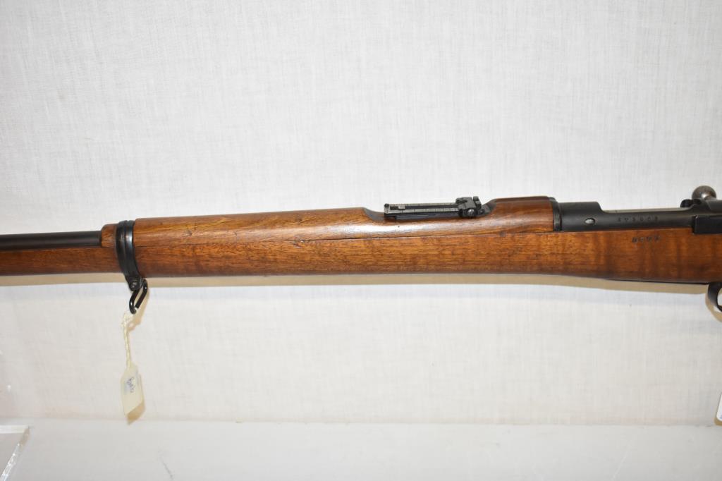 Gun. Mexican Model 1893 7mm cal Rifle