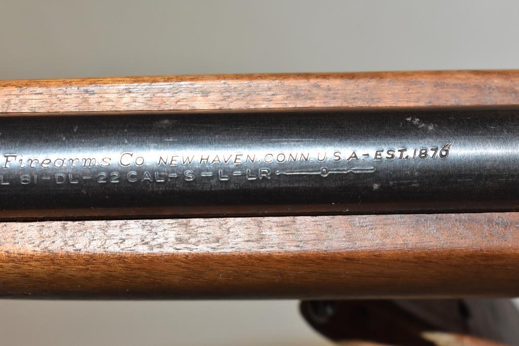 Gun. Marlin Model 81-dl 22 cal Rifle (parts gun)