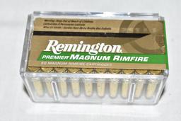 Ammo. Remington 22 win mag, 33 GR. 500 Rds