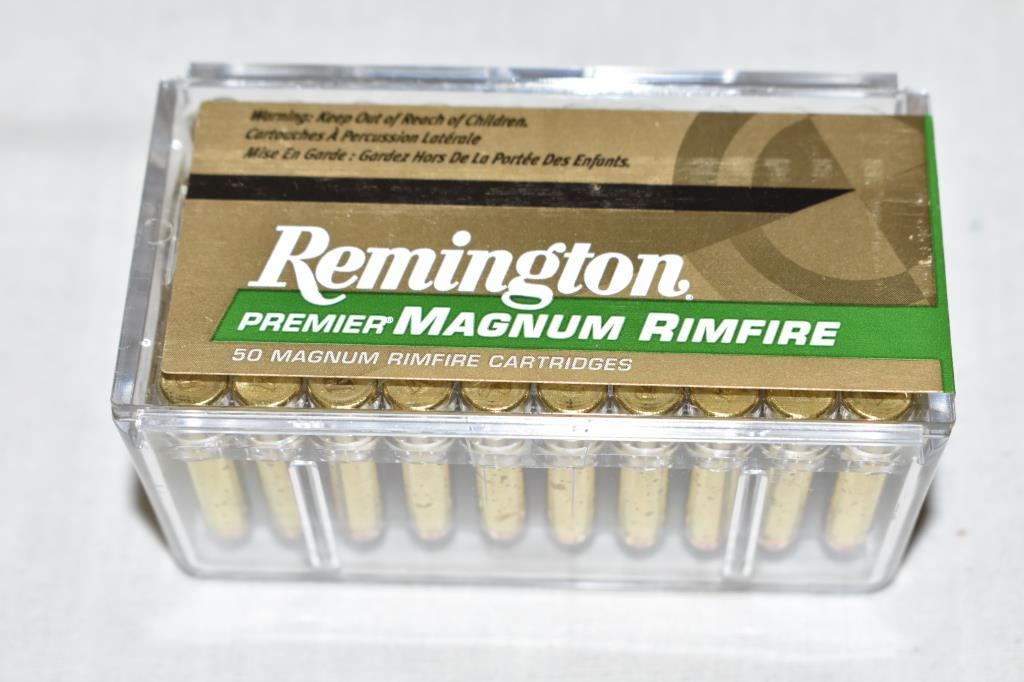 Ammo. Remington 22 win mag, 33 GR. 500 Rds