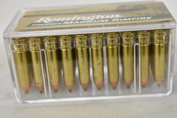 Ammo. Remington 22 win mag, 33 GR, 500 Rds.