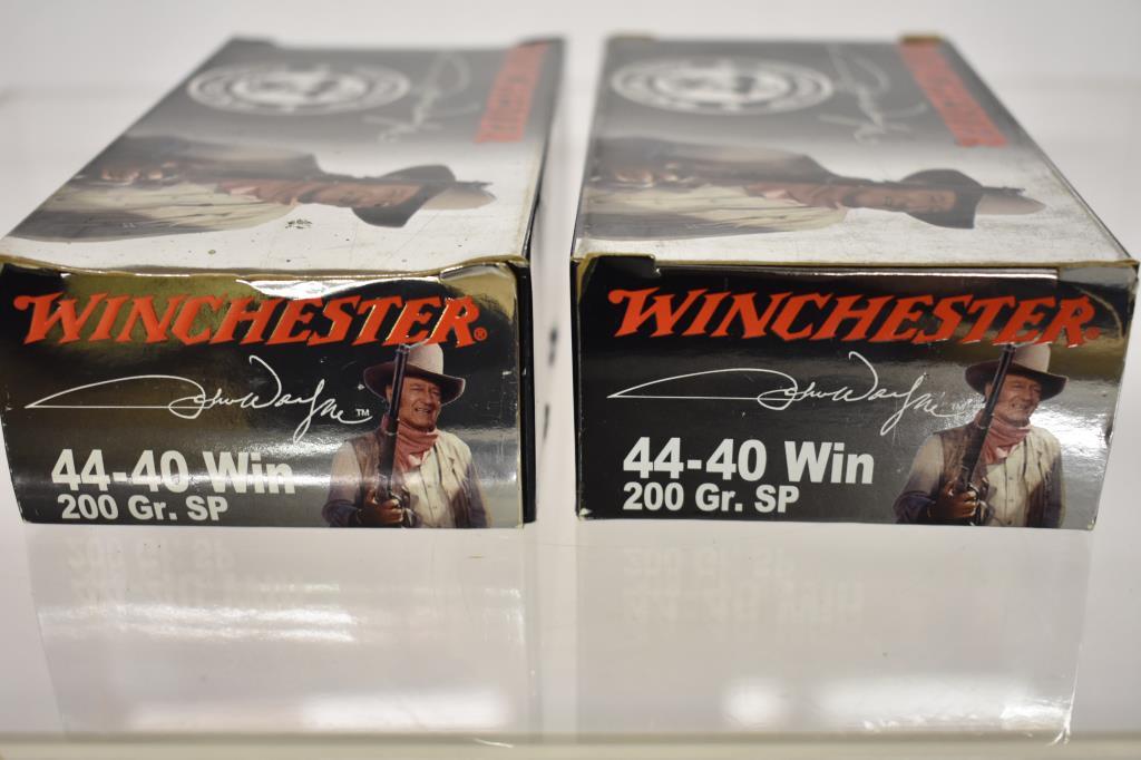 Ammo. John Wayne Winchester 44/40 Win. 100 Rds