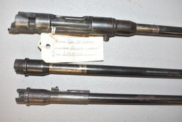 Three Gun Barrels: 1 Arisaka Type 38 Carbine