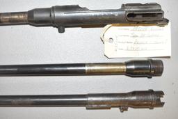 Three Gun Barrels: 1 Arisaka Type 38 Carbine