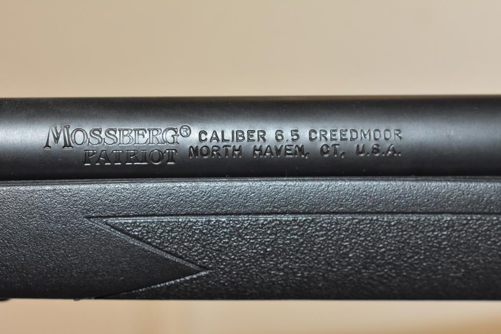 Gun. Mossberg Model Patriot 6.5 Creedmore cal Rife