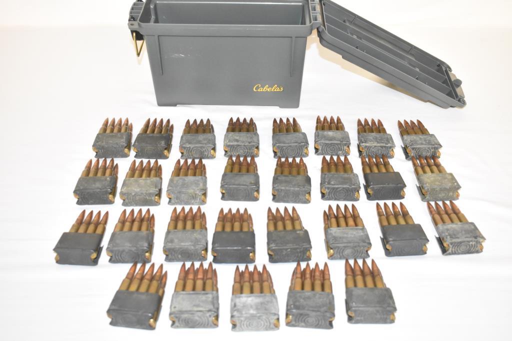 Ammo. 30-06 230 Rds w/ Plastic Ammo Can