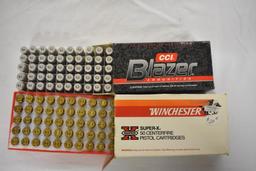 Ammo. CCI & Winchester 40 S&W, 100 Rds.