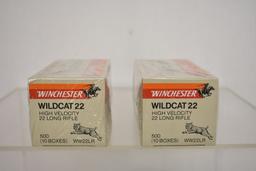 Ammo. Winchester 22 LR. 1000 Rds.