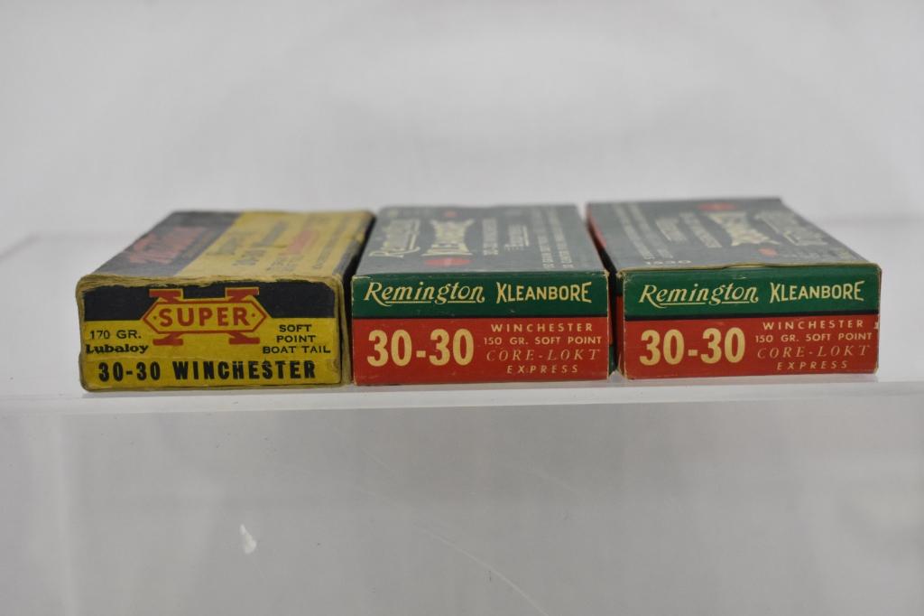 Ammo. Remington & Western 30-30. 45+ Rds.