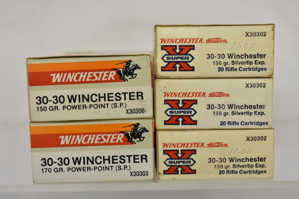 Ammo. Winchester 30-30. 75 Rds.