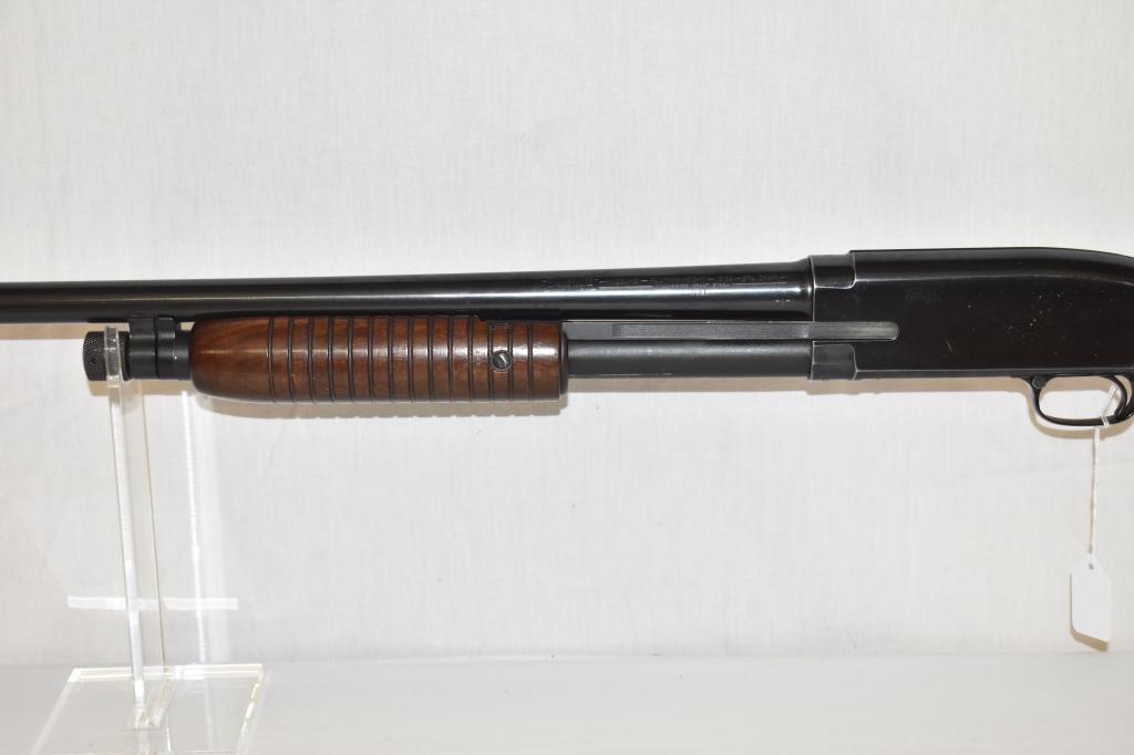 Gun. Winchester M12 Featherweight 12 ga Shotgun