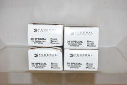 Ammo. Federal 38 Special. 200 Rs.