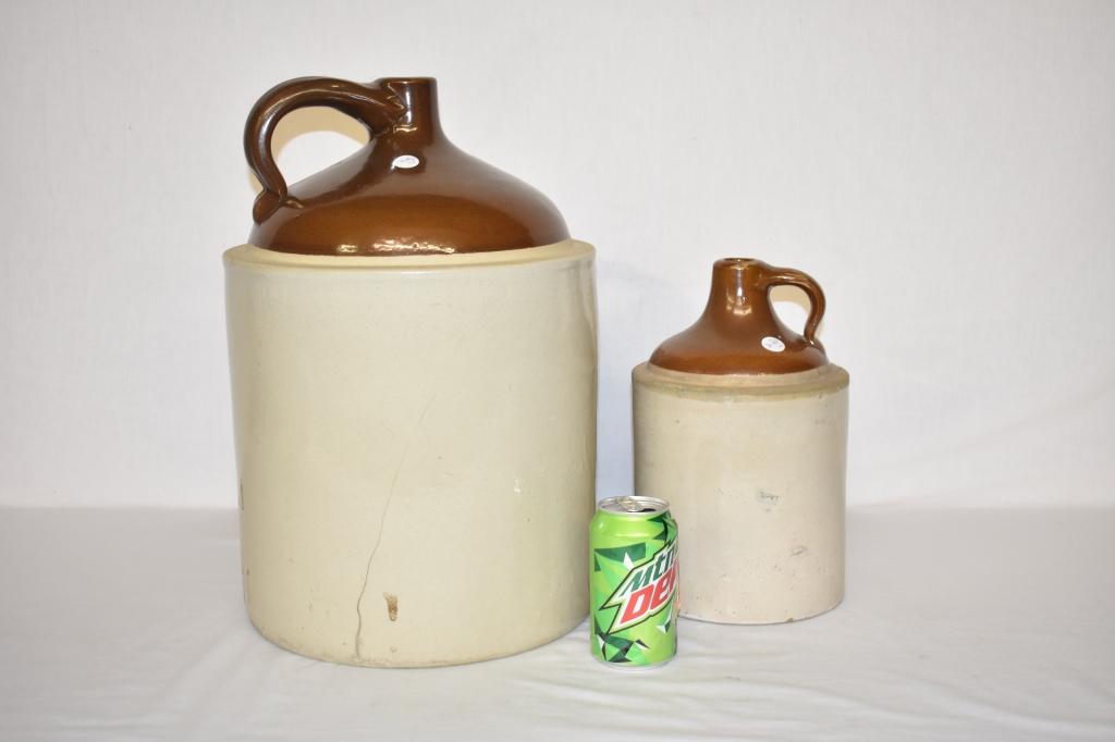 Two Stoneware Jugs