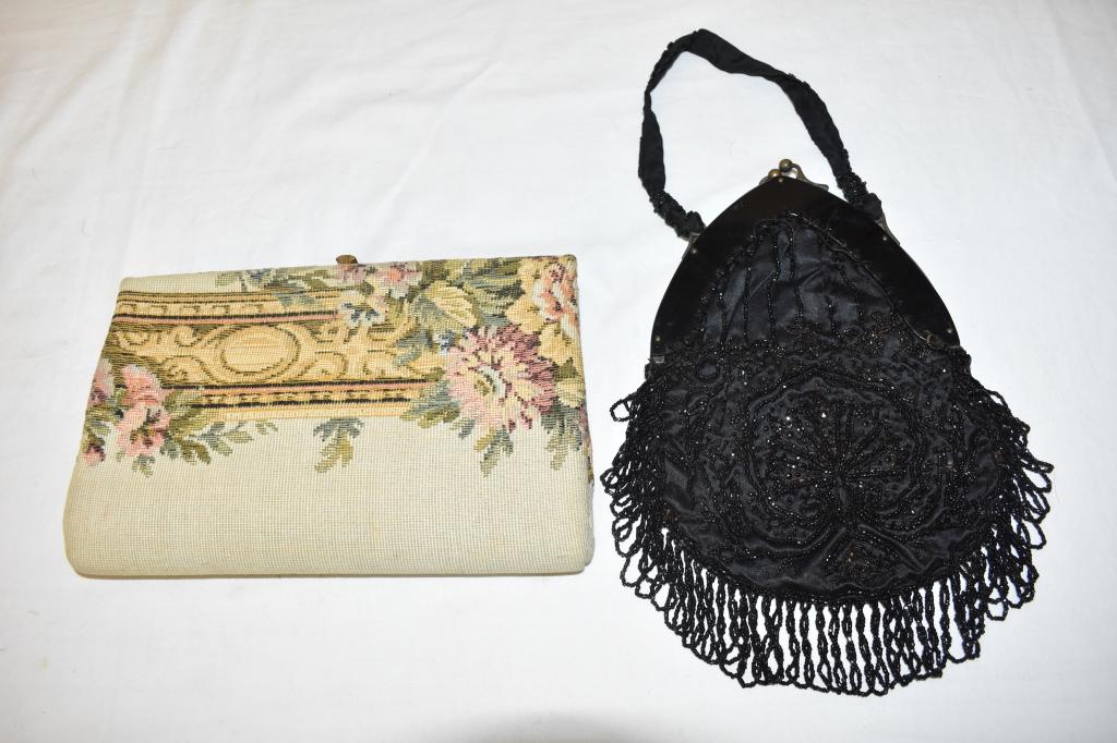 6 Vintage Purses Including HL & Beaded