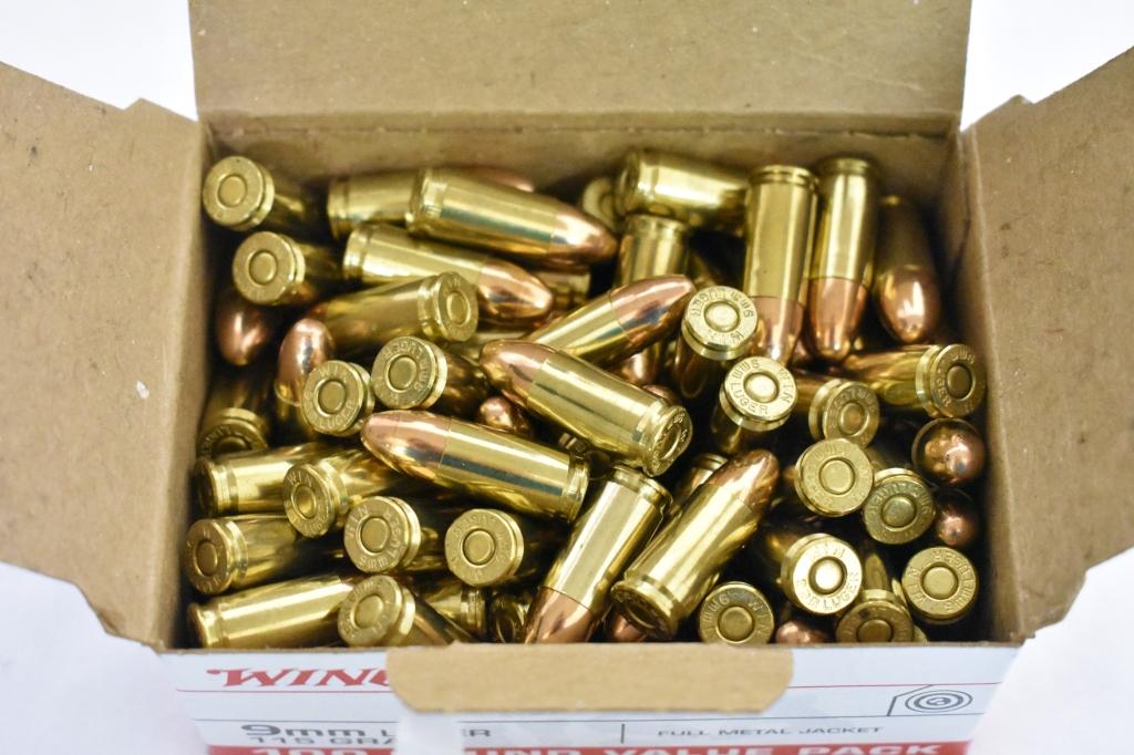 Ammo. 9mm, 600 Rds.