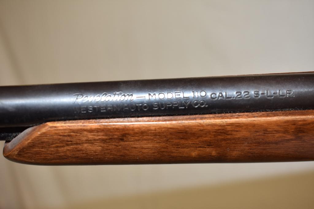 Gun. Revelations Model 110 22 cal Rifle