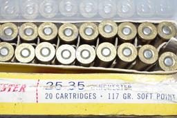 Ammo. 25-35, 80 Rds.