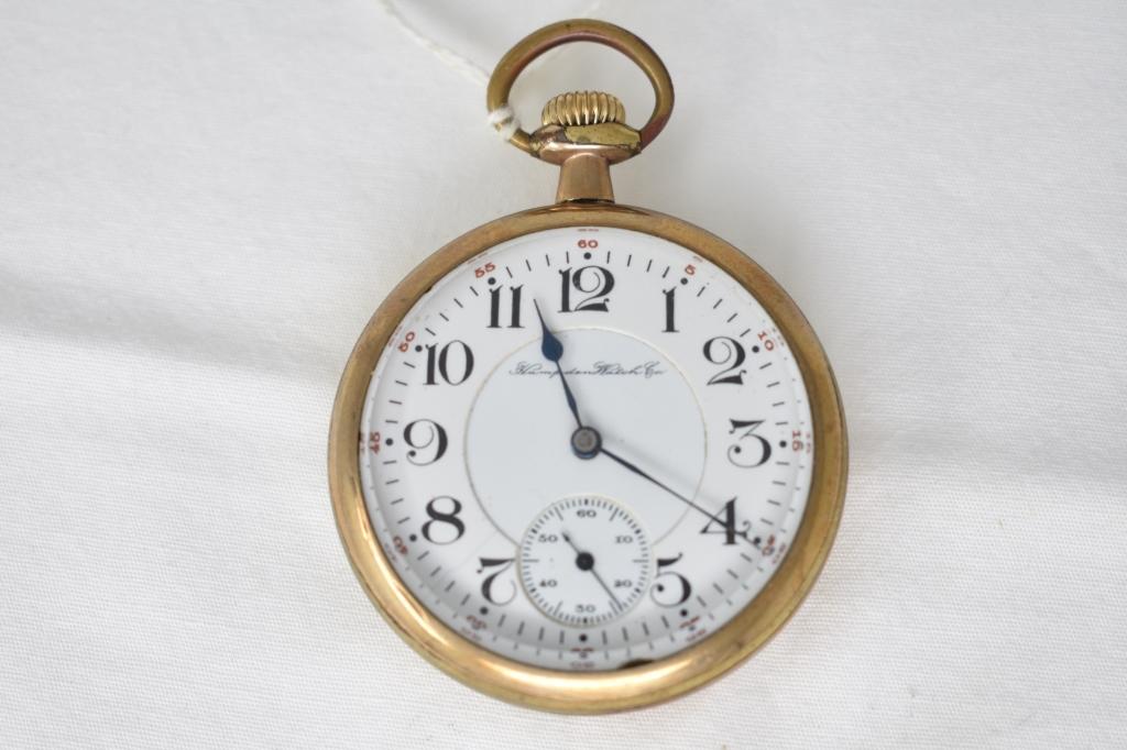 Hampden William McKinley Pocket Watch. 17 Jewels