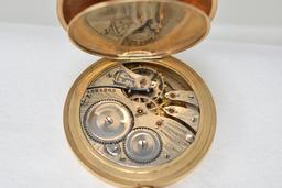 Illinois Pocket Watch. 17 Jewels, Duber Case.