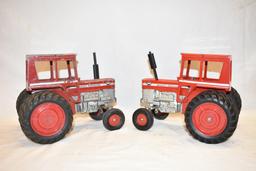 Two ERTL Massey Ferguson 1/16 Scale Tractor Toys