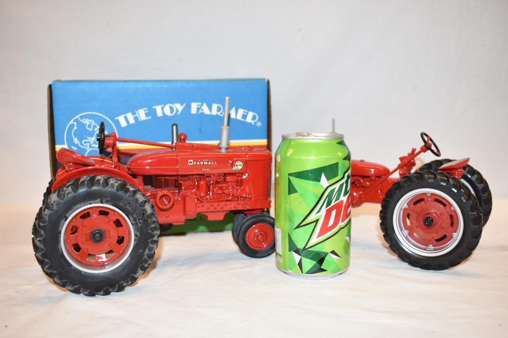 Two ERTL Farmall 1/16 Scale Tractor Toys