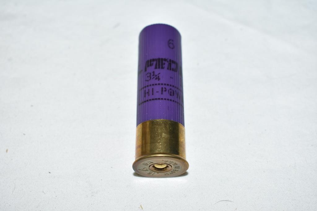 Ammo. 16 ga. 6 Shot, 125 Rds,