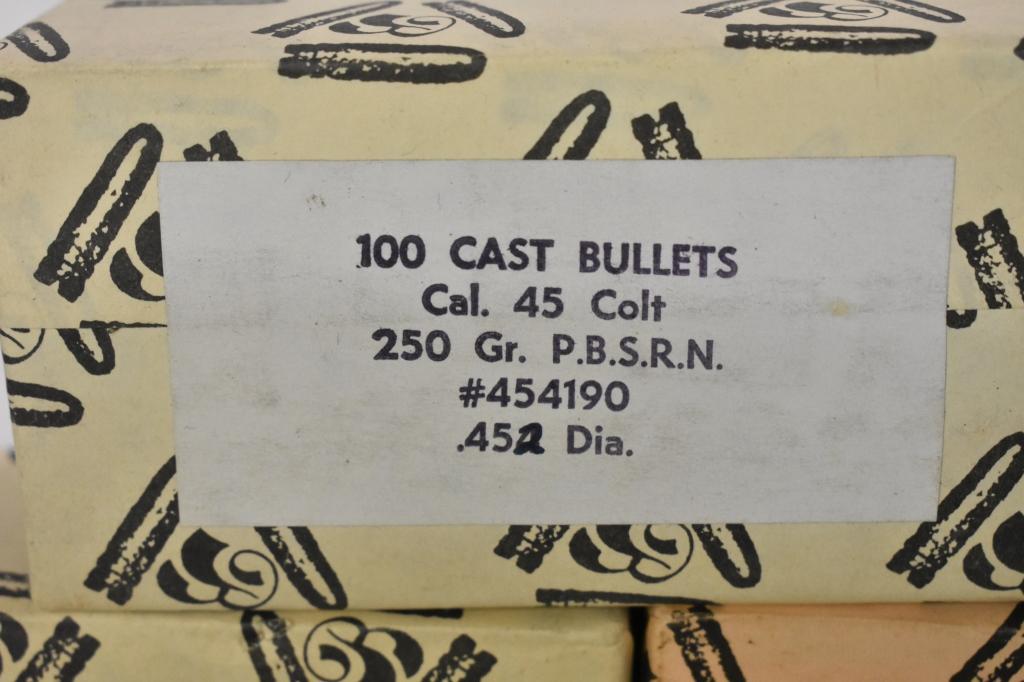 Bullets. 45 Colt Cast Bullets, 300 Rds