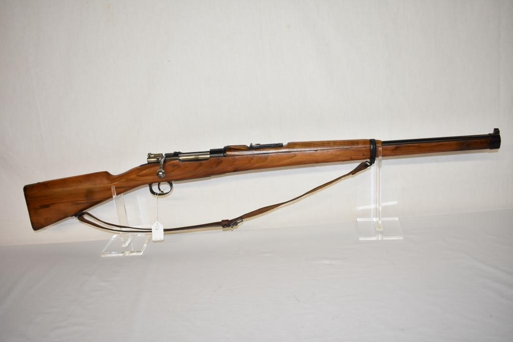 Gun. Spanish Mauser Model1924 7mm cal Rifle