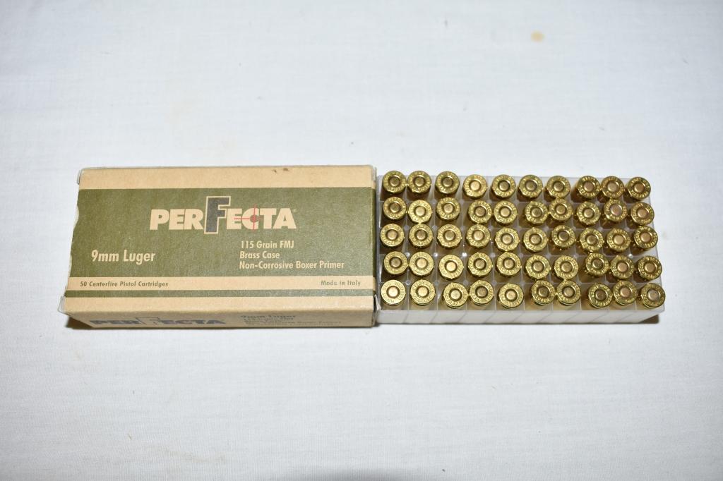 Ammo. 9mm Luger. 250 Rds.
