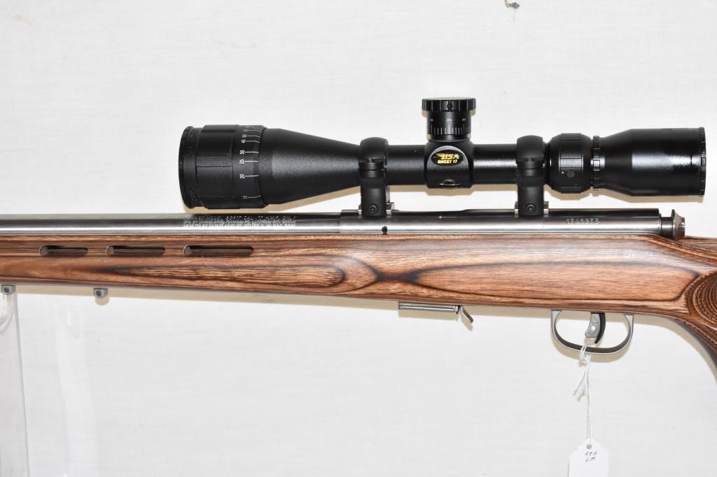 Gun. Savage Model 93R17 SS 17 HMR Cal Rifle