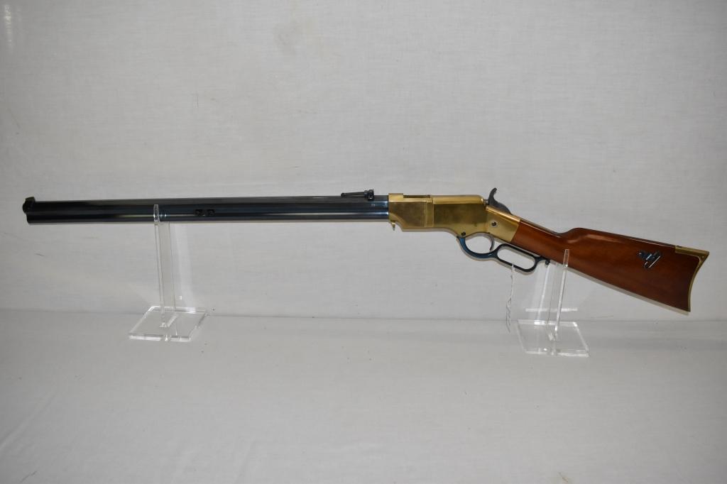 Gun. A Uberti model Henry 45lc cal  Rifle