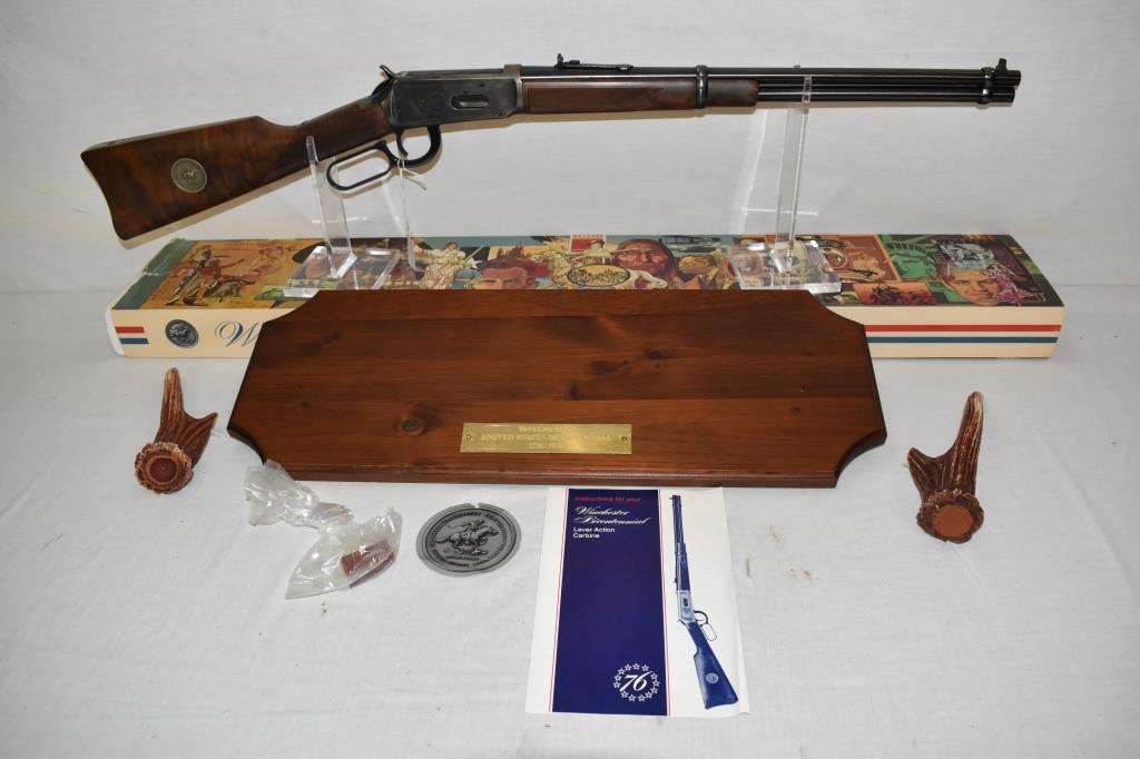 Gun. Winchester 94 Bicentennial 76 3030 cal Rifle