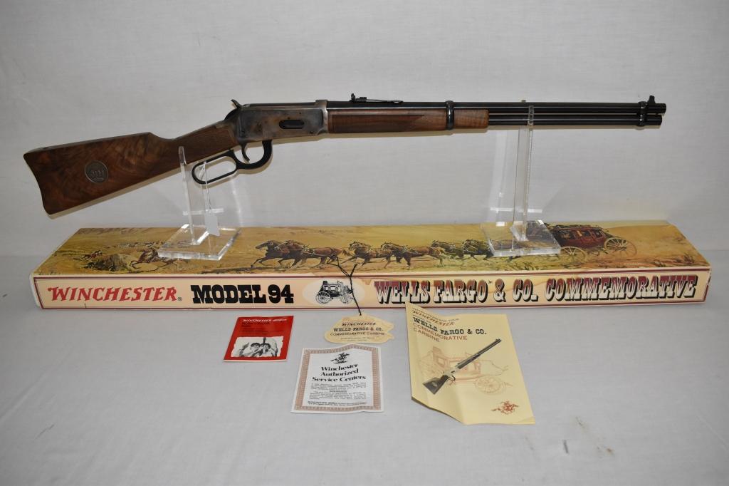 Gun. Winchester 94 Wells Fargo Comm 3030 cal Rifle