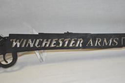 Metal Winchester Arms 1886 Rifle Cut Out