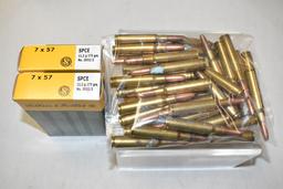 Ammo. 7 x 57mm, 82 Rds