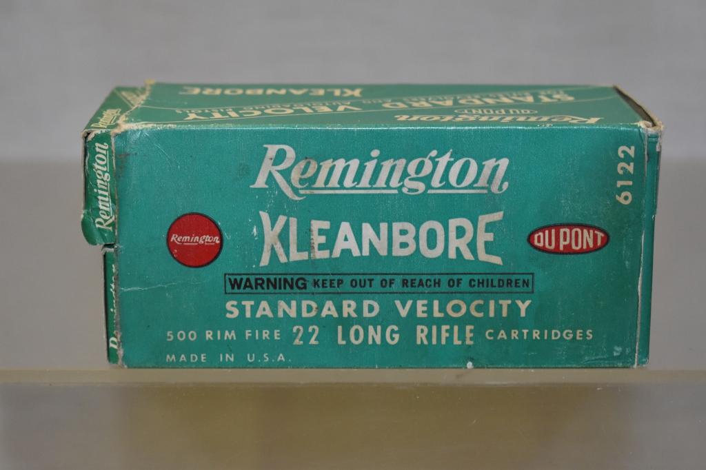 Collectible Ammo.  Remington, 22 cal, 500 Rds